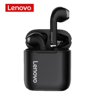 original lenovo lp2 tws wireless headphones bluetooth 5 0 touch control dual stereo bass earphones with mic sports earbuds