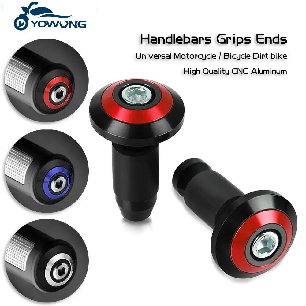 

handlebar Grips Ends Handle Bar Ends Weights CNC Silder Plugs For Yamaha Mt07 Mt-07 FZ07 FZ-07 MT 07 XSR700 2014 2015 2016-2020