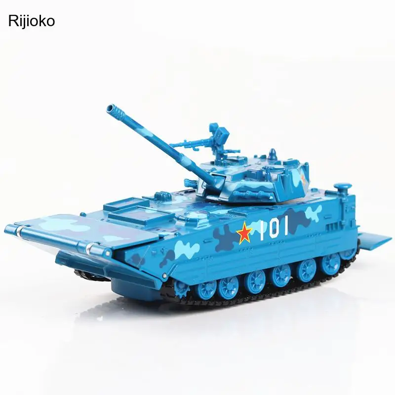 

Amphibious Tank Armored Vehicle Military Model Toy Alloy Simulation Car Model 1:32 Pull Back Car