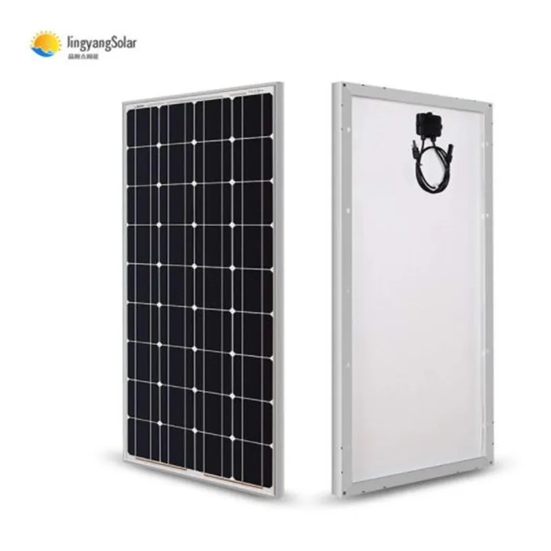 Высококачественная стеклянная солнечная панель 18V 100w монокристаллическая