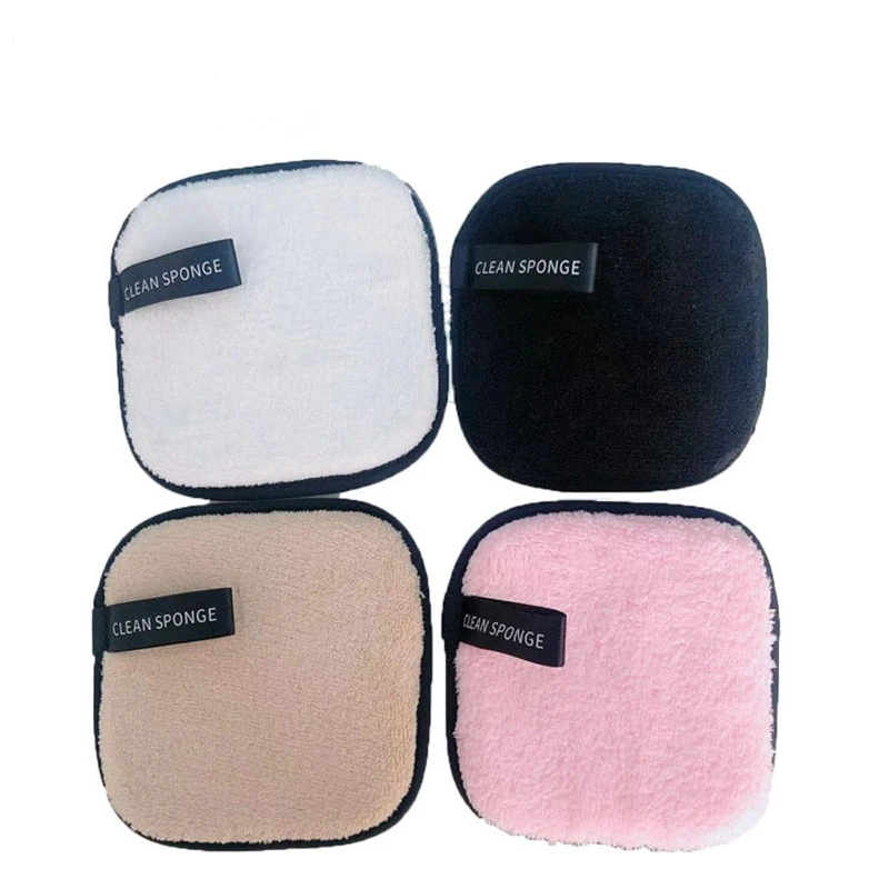1 шт. мягкое квадратное полотенце из микрофибры для снятия макияжа|Средство