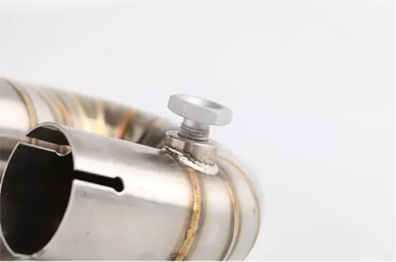 Мотоциклетный глушитель выхлопная труба Модифицированная Труба среднего звена