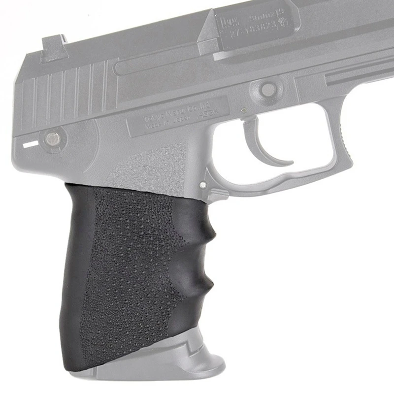 

Tactical Pistol Gun Grip Sleeve Silicone Rubber Grip Sleeve Non-Slip Sweat Resistant Rubber Sleeve For All Glock 17 19 32 45 S&W