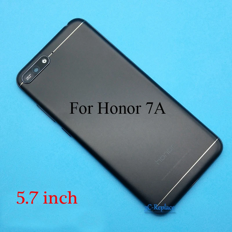5,7 дюймов для huawei Honor 7A pro Aum-l29/Honor 7C Aum-L41/Honor 7A задняя крышка для батареи, крышка для двери, корпус, чехол для задней части стекла