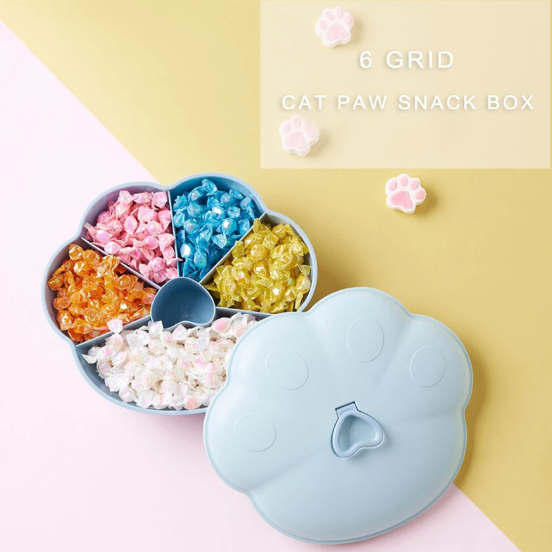 2021 креативная форма кошачьей лапы конфеты закуски орехи сухие фрукты