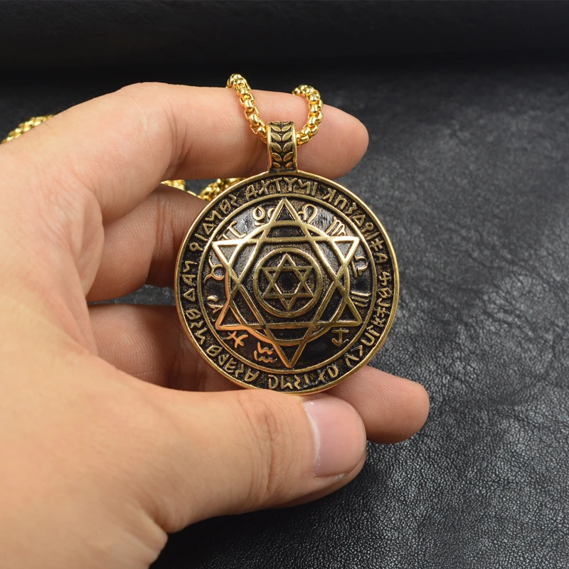 Прикольное колье для мужчин украшения из нержавеющей стали скандинавские