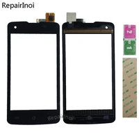 10pcs mobile phone touchpad touchscreen parts for dns s4006 touch screen digitizer front glass touch panel sensor 3m glue
