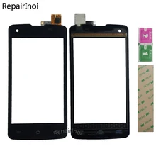 10pcs Mobile Phone Touchpad Touchscreen Parts For DNS S4006 Touch Screen Digitizer Front Glass Touch Panel Sensor 3M Glue