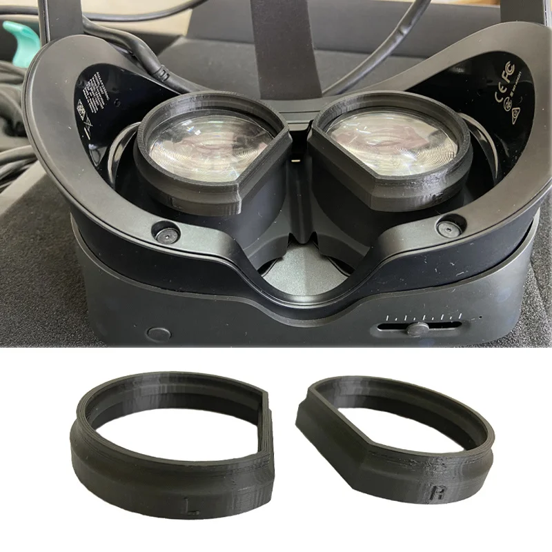 1Pair ABS Eyeglass Frame for Valve Index VR Headset Lens Protection Quick Disassemble without glasses Accessories |