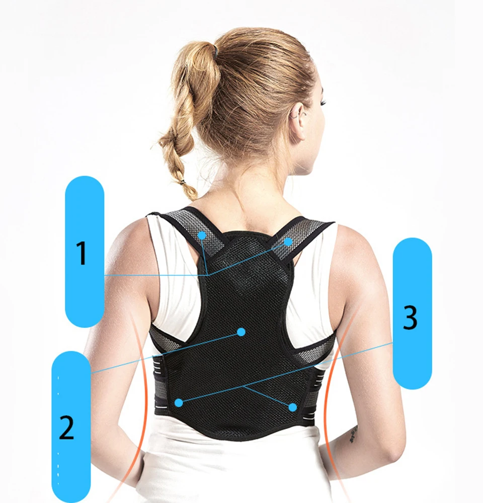 

New Posture Corrector Adult Children Back Support Belt Corset Orthopedic Brace Correct