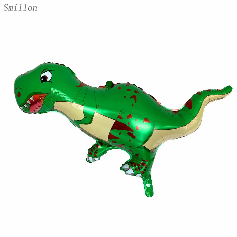 1 шт. зеленый тираннозавр алюминиевая пленка воздушный шар украшение для дня