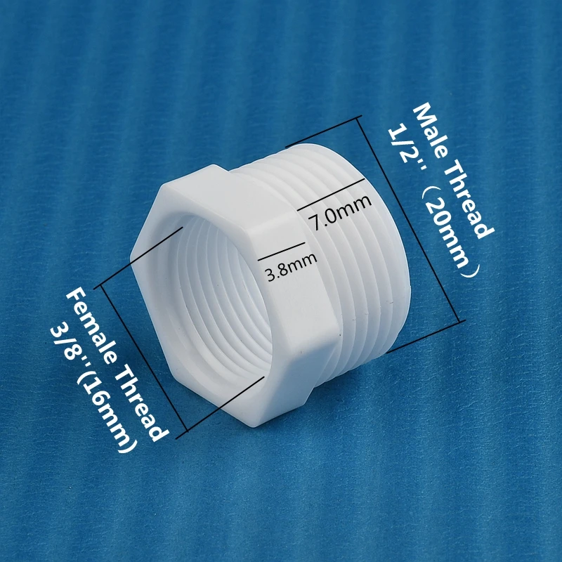 SHSMFC Фитинги ПВХ для аквариума и полива 1/8