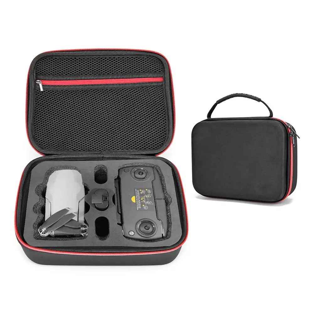 

Black Nylon Material Carrying Case Portable Storage Bag Comfortable Handbag Two Way Zipper Suitable For DJI Mavic Mini Drone