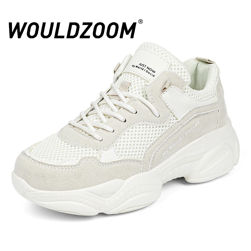 

Sneakers For Women With Free Shipping Running Shoes Vulcanize Shoes Free Shipping Non-Slip Increase Outdoor Plus Size 35-40 2021