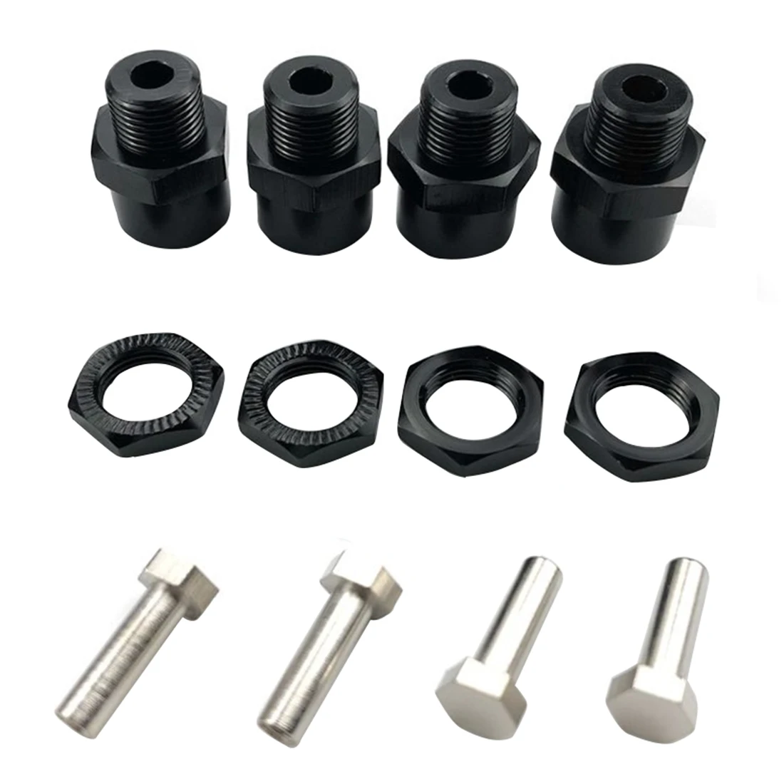 

4 шт./лот FEICHAO от 12 мм до 17 мм колесо шестигранный конверсионный адаптер для Arrma Traxxas Redcat HPI HSP Kysho 1/10 RC модель автомобиля DIY модернизация