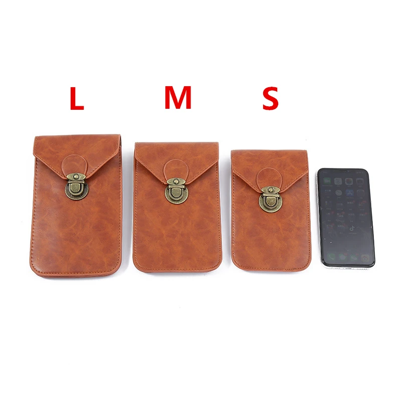 

Leather PU Waist Fanny Packs Belt Bags Holster Case for Cell Phone Pouch Men's Outdoor Sport Fashion Mini Purse Organizer Trendy