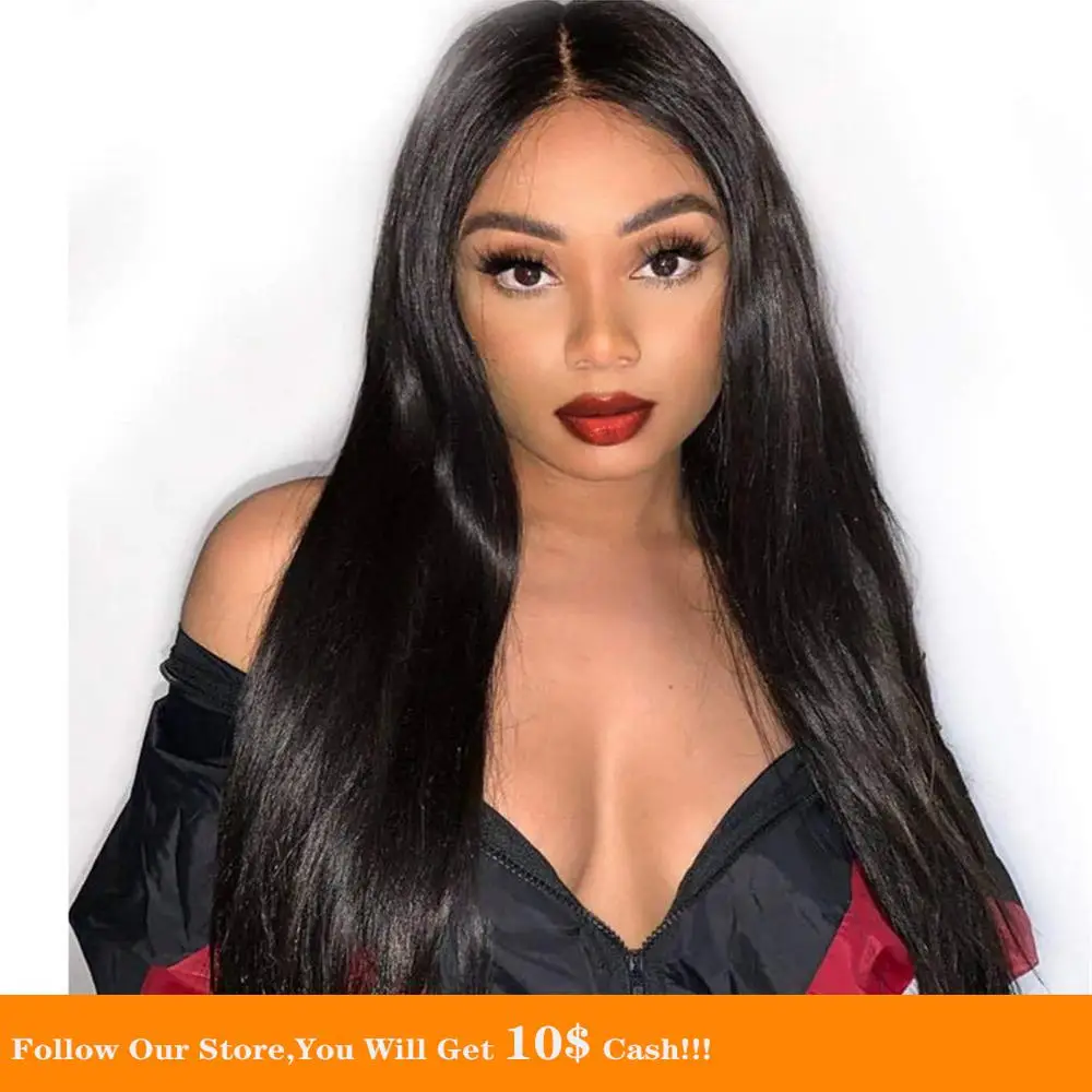 Прямые волосы BYMC на одной основе Топпер парик для женщин натуральные черные
