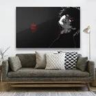 Kaneki Ken Токийский Гуль аниме постер рамка деревянная рамка холст художественное украшение для спальни дома