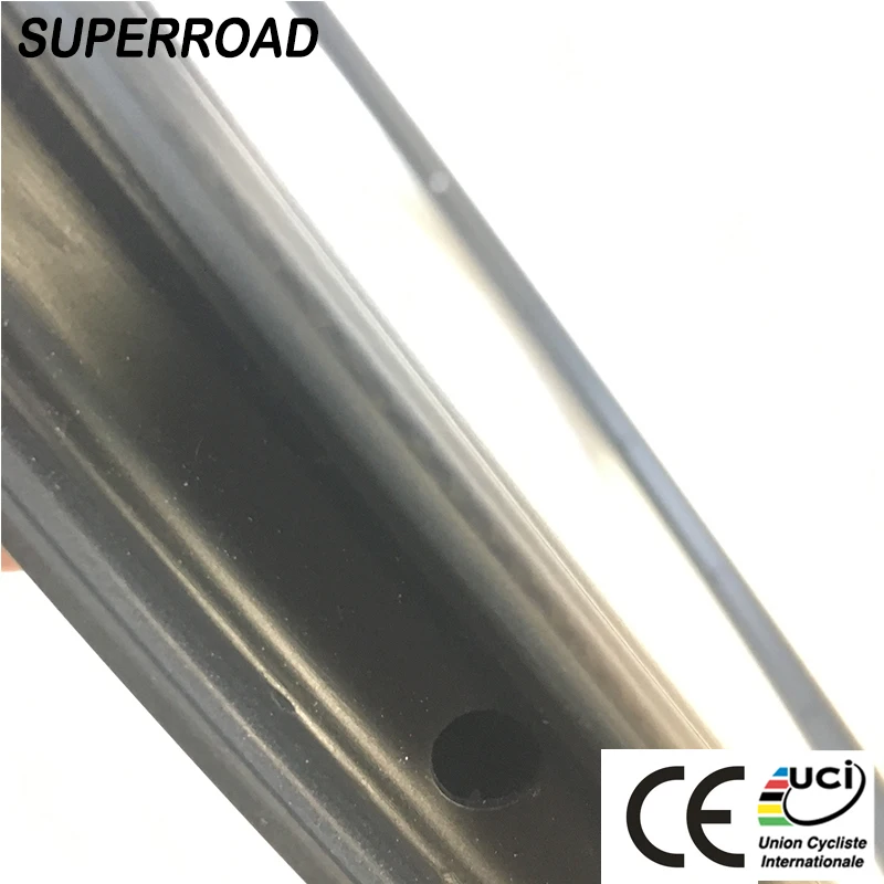 Высокое качество Superroad 28 мм в ширину 88 Deep Road Carbon 700C велосипедные бескамерные диски