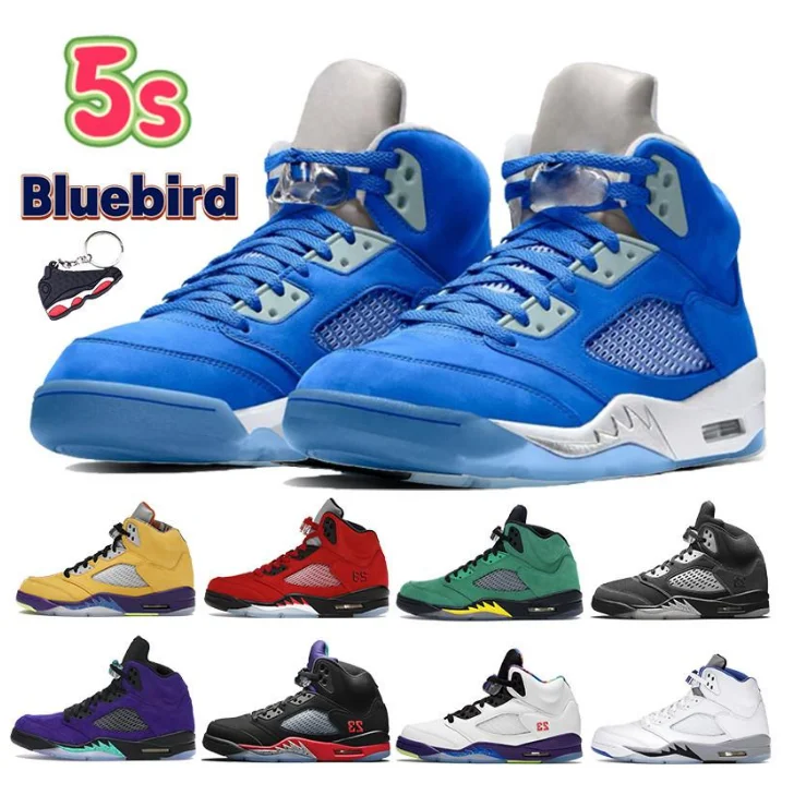 

High Quality 5 5s Mens Basketball Shoes What The Top 3 Island Green Flight Cement Blue Oreo Black Sneakers Sports