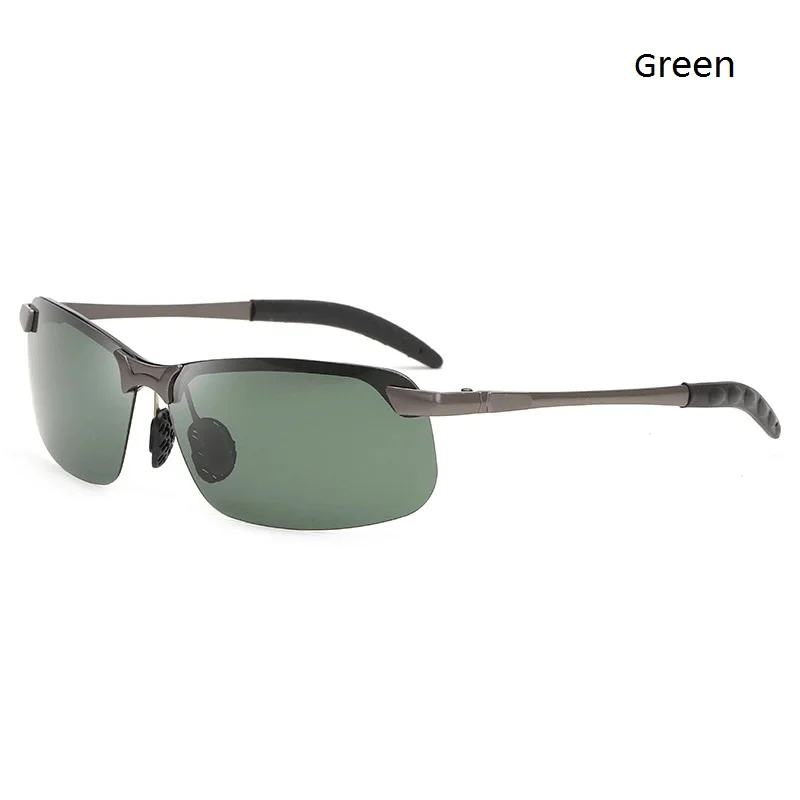 Темные очки для вождения мужские солнцезащитные поляризационные легкие