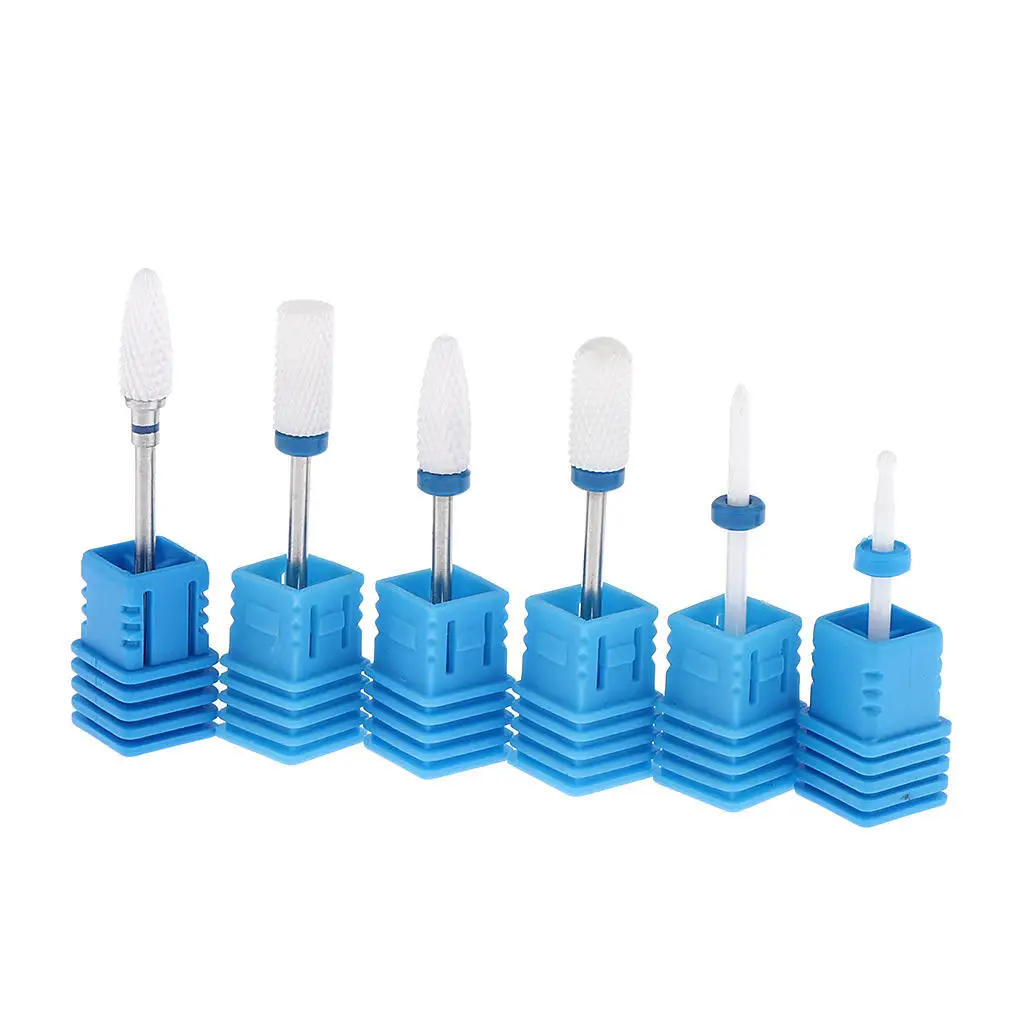 

6 Pieces of Clean Brush Head for Removing Gel And Nail Polish 3/32 Inch