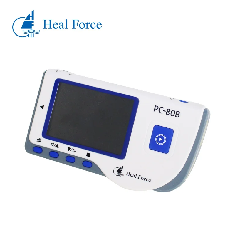 Heal Force PC-80B Home Portable ECG Machine USB Continuous Measurement | Красота и здоровье