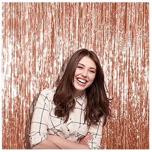 Великолепное свадебное украшение дождь мишура шторы из фольги день рождения пайетки фон для взрослых Единорог Вечеринка ребенок душ стена драпировка