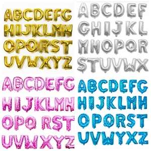 1 шт. 16 дюймов с днем рождения воздушный шар из фольги буквы шарики для День рождения Свадьба вечеринка украшения для детских игрушек детский душ воздушный шар