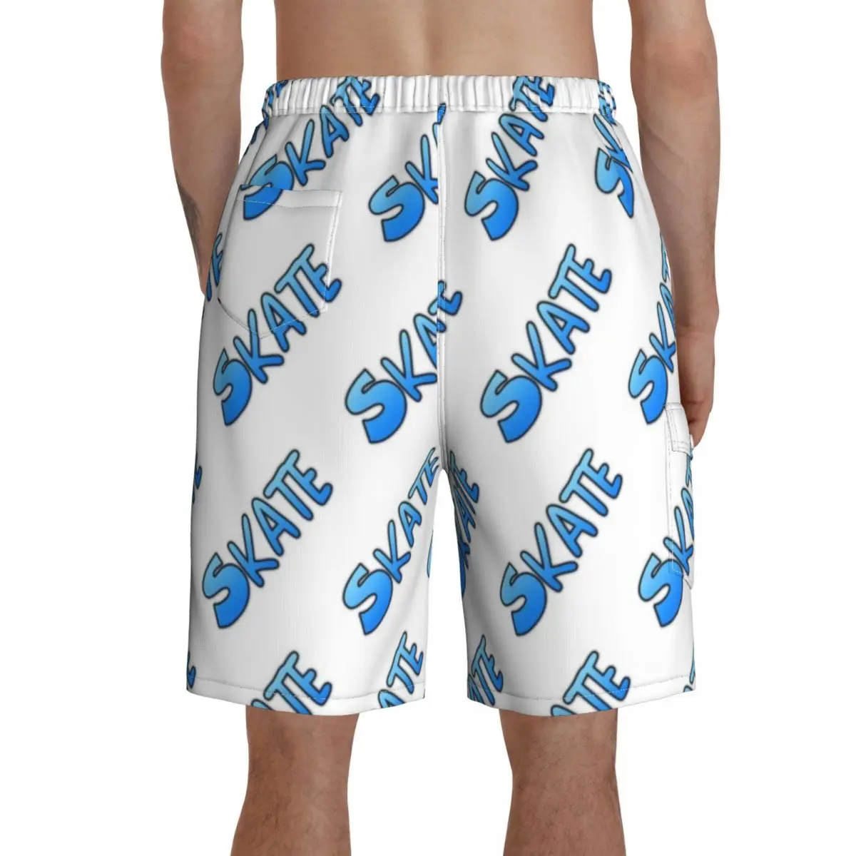 

Skate Board Shorts Swimming Trunks Polyester Men Beach Funny Swim Trunks