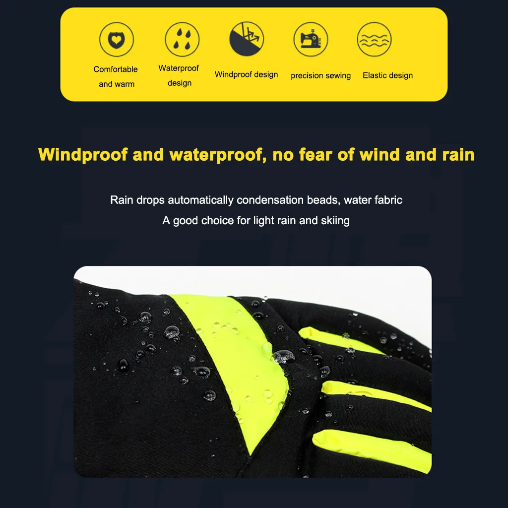 

Winter Warm Gloves Professional Ski Gloves Girls Boys Adult Waterproof Warm Gloves Snow Kids Windproof Skiing Snowboard Gloves#4