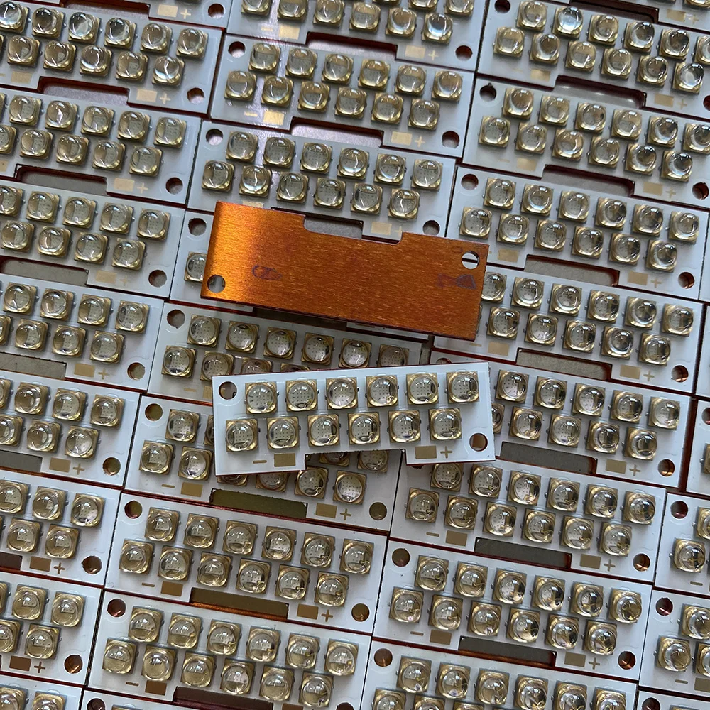 40W LED UV Module for Ultraviolet gel ink curing light APEX SunJet flatbed printer cure quartz 395nm 3535 chip Lamp bead - купить по