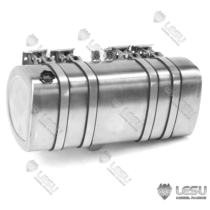 LESU Metal Hydraulic Oil Tank 130MM for 1/14 RC TAMIYA Tractor Truck Dumper Model |