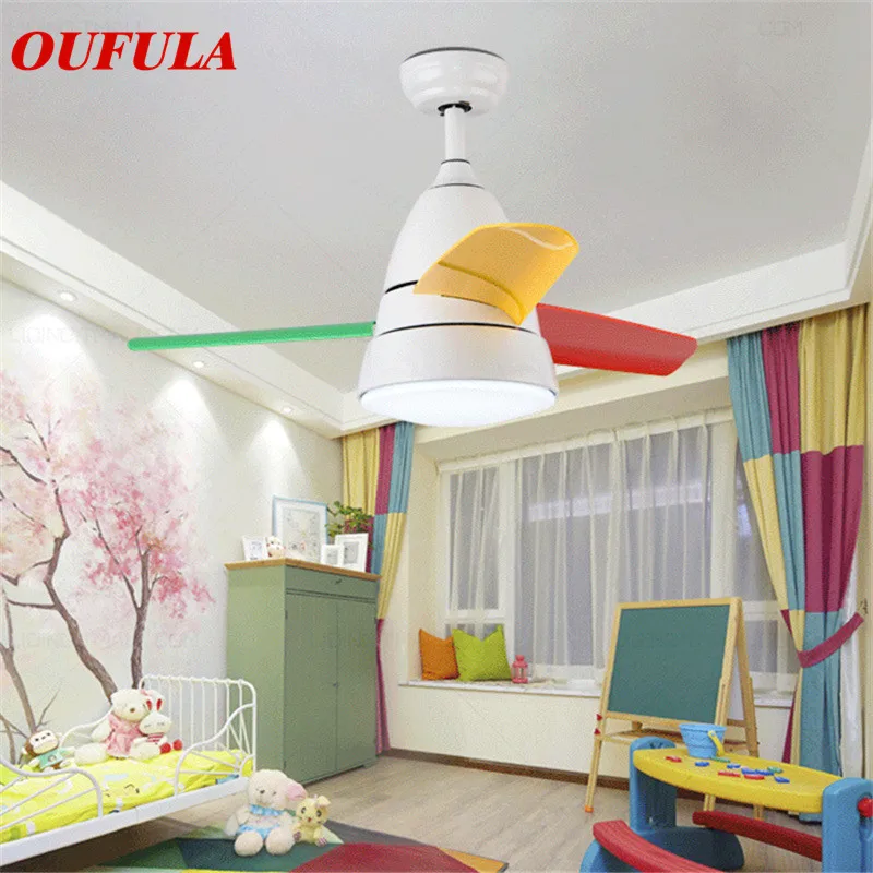 

DLMH Modern Ceiling Fan Lights Lamps Contemporary Remote Control Fan Lighting Dining Room Bedroom