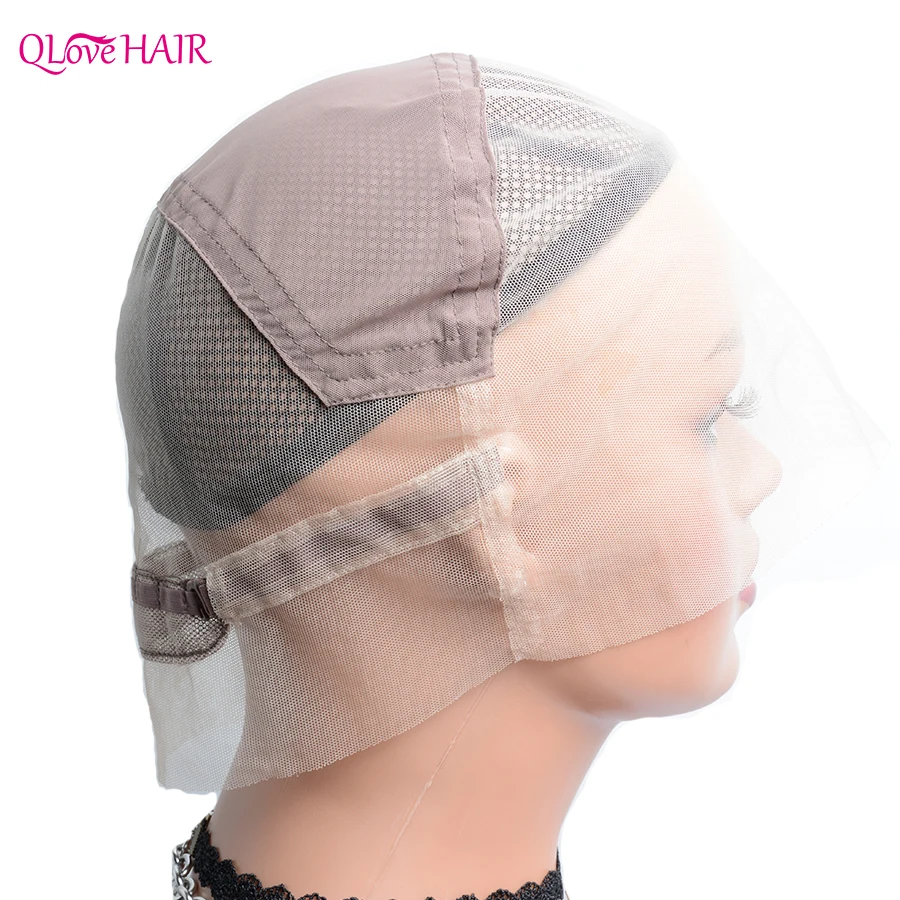 

360 elastic wig cap Frontal Lace Wig Cap Light Brown Color Closure Lace Wig Caps Wig Net Cap For Making Wigs One Dozen Wholesale