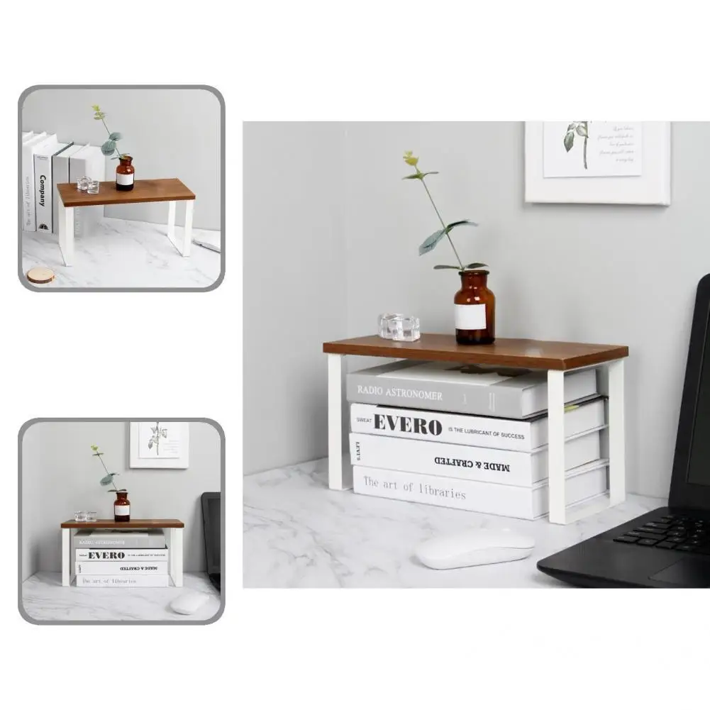 

Multi-use Reusable Innovative Smooth Surface Desktop Storage Shelf for Bedroom