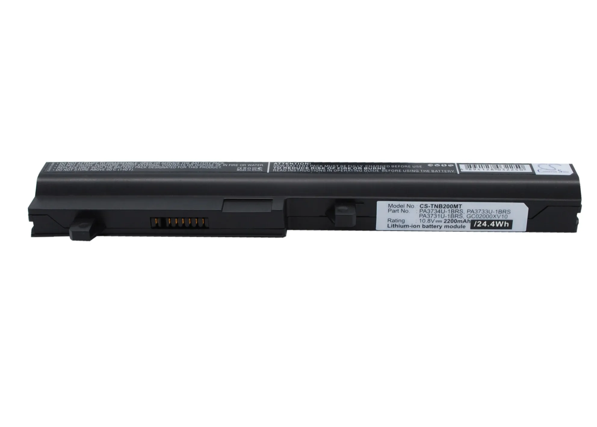 

CS 2200 мАч аккумулятор для ноутбука Toshiba Dynabook UX/ 23JBR, мини NB205-N312BL, Спутниковое NB205-N211,L007221,PA3731U-1BRS,