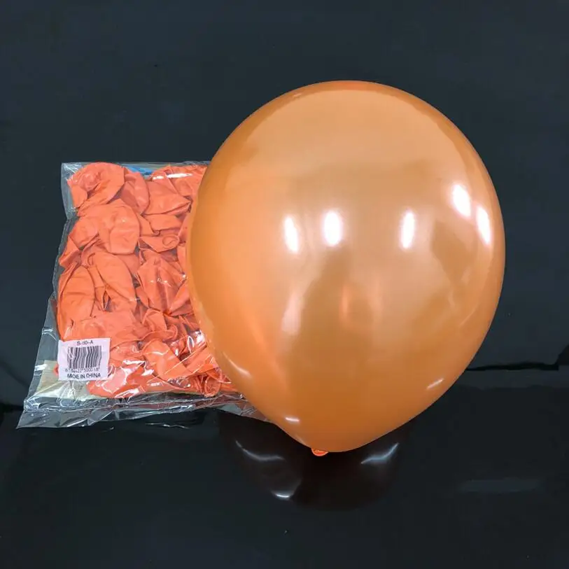 orange 20 шт 50 шт./лот 10 Дюймов 1,5 г розовый жемчуг латексные шары цвета свадебные украшения воздушный шар с надписью "Happy Birthday" Вечерние шары - Цвет: orange