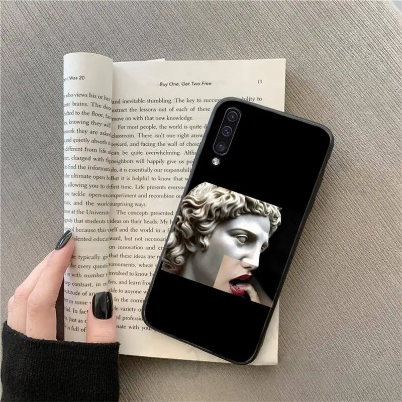 

Art statue david minimalism Phone Case For Samsung galaxy A S note 10 7 8 9 20 30 31 40 50 51 70 71 21 s ultra plus