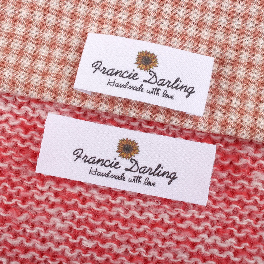 

Organic Cotton Label, Fabric Label, Custom Sewing Tags, Product Labels, Fabric Tags, for Clothing, Fabric Name Tag (MD2086)