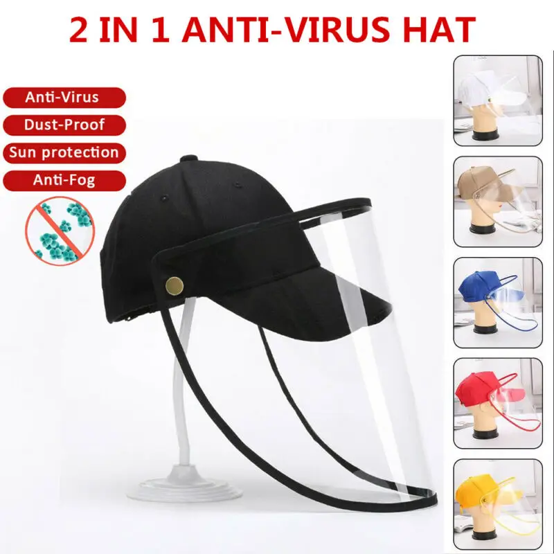 Новинка 2020 популярная Прозрачная защитная шапка от кашля пыли и брызг|Мужские