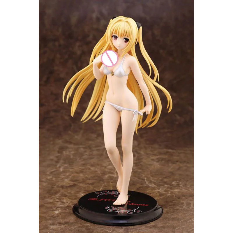 Сексуальный купальник Alter To Love Ru в золотой темноте Ver. Экшн-фигурка из ПВХ белая и