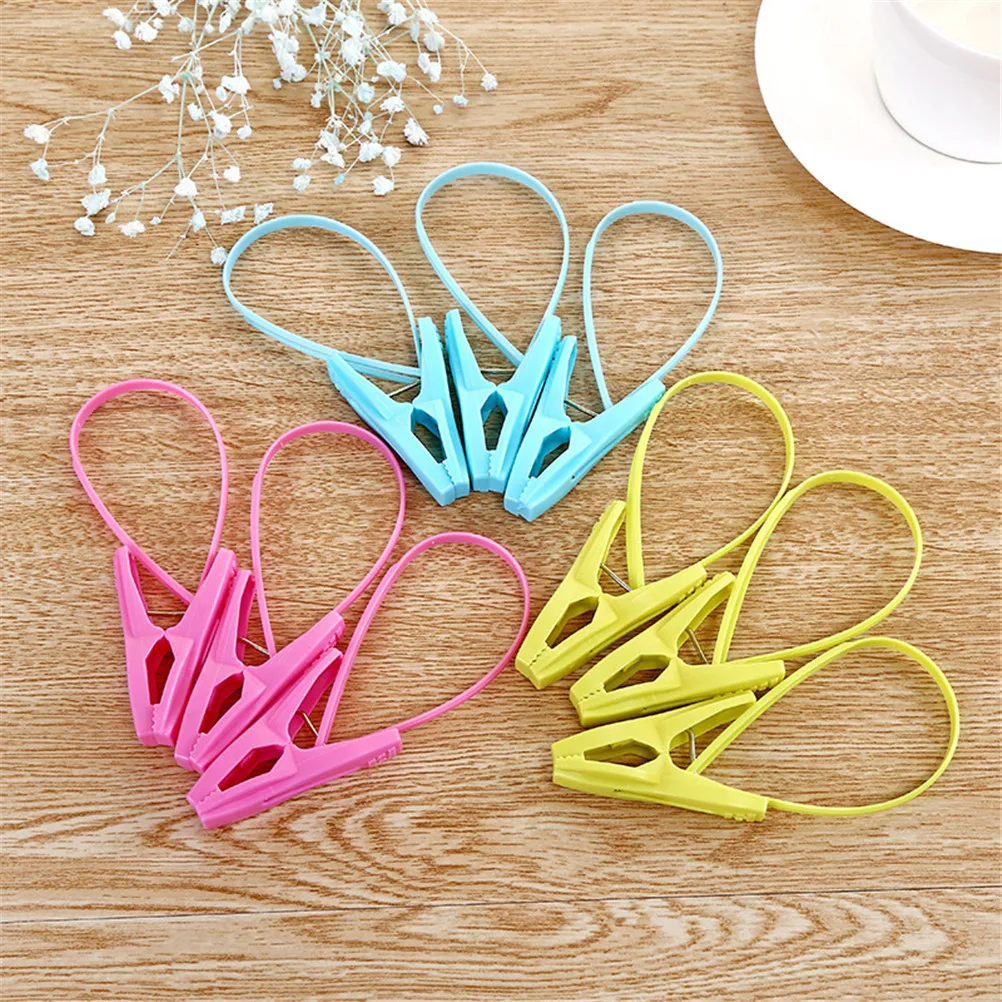 

12pcs/lot Household Close Clip Sealer Clamp Food Bag Clips Food Storage Sealing Bag Clips Random Kitchen Tools
