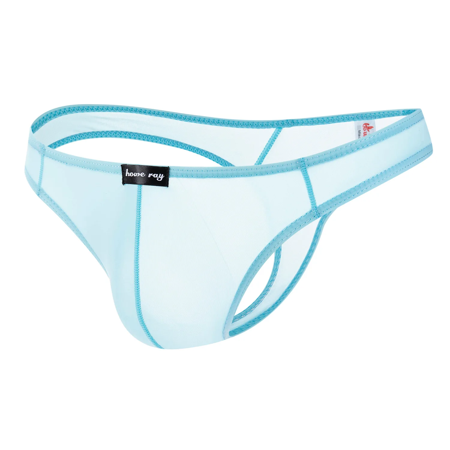 Мужское нижнее белье стринги Ice Silk T Back короткие пенис U выпуклые сексуальные