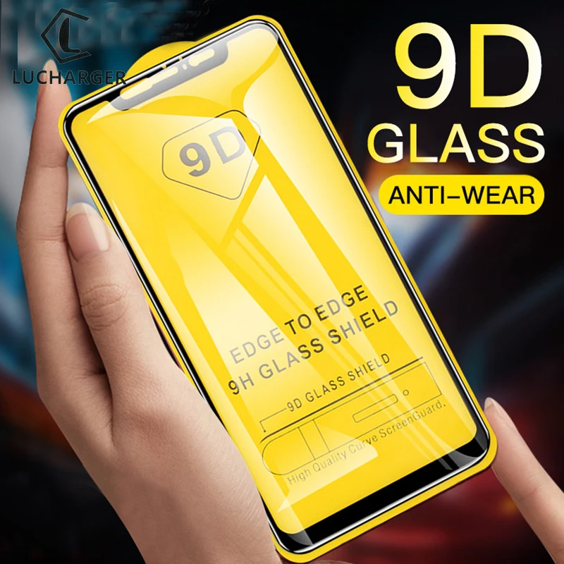 Защитное стекло 9D для Xiaomi Redmi Note 9 S Pro Max 8 T 9S 7 6 5 8Pro 2 шт. | Мобильные телефоны и