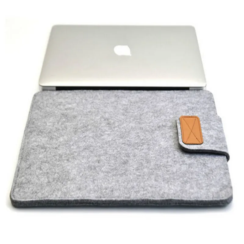 Мягкая шерстяная фетровая Сумка премиум-класса чехол для ноутбука 11 12 13 15 дюймов