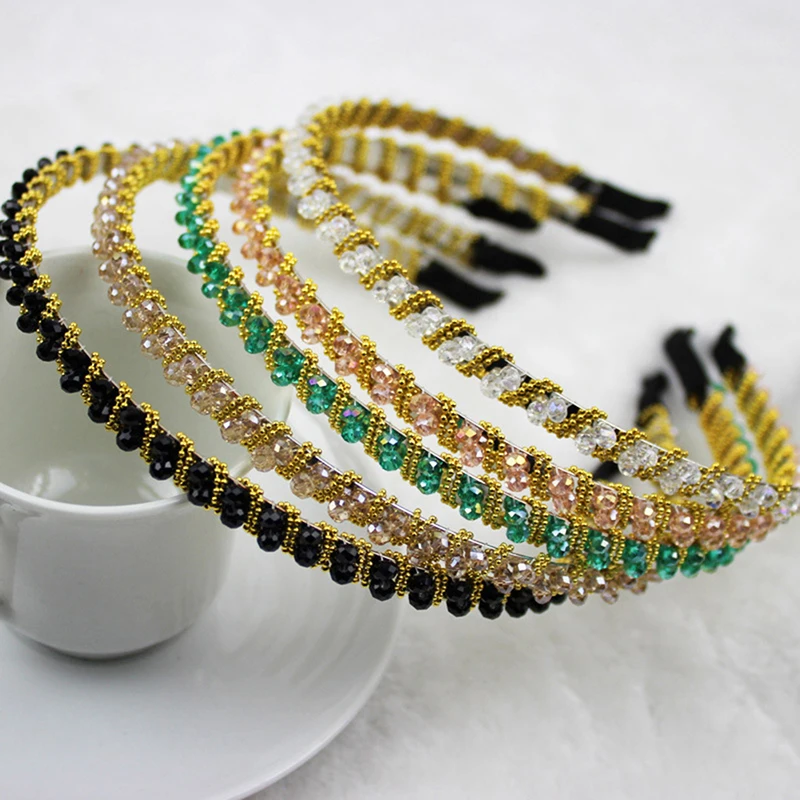 

Women Girl's Crystal Rhinestone Jewelry Headband Hairband Hair Band Accessories