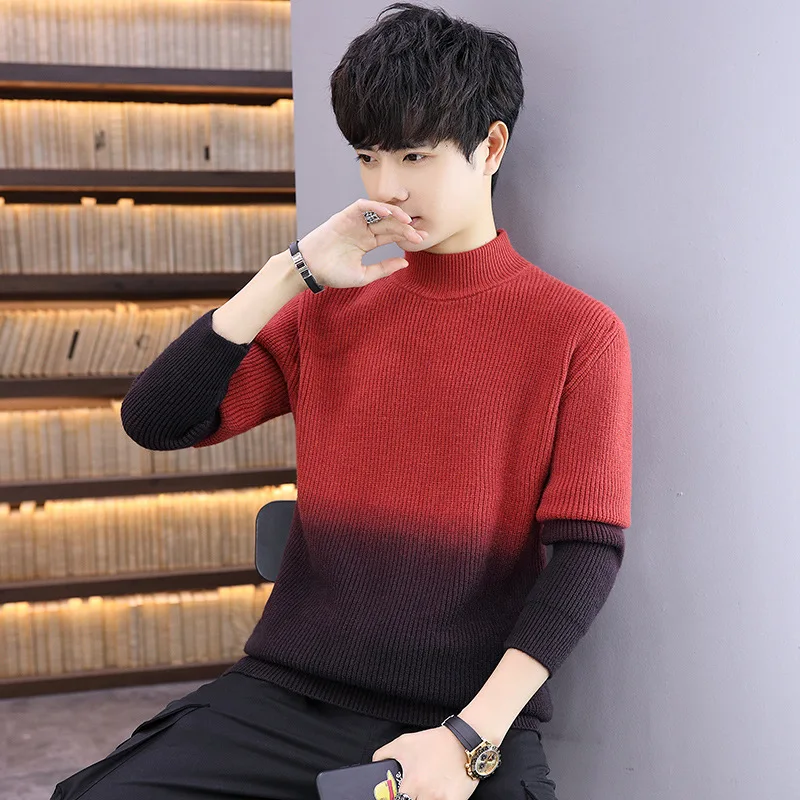 

Sweater Men Autumn and Winter New Men's Sweaters Tide Brand Fashion Sweaters Knitwear Men's