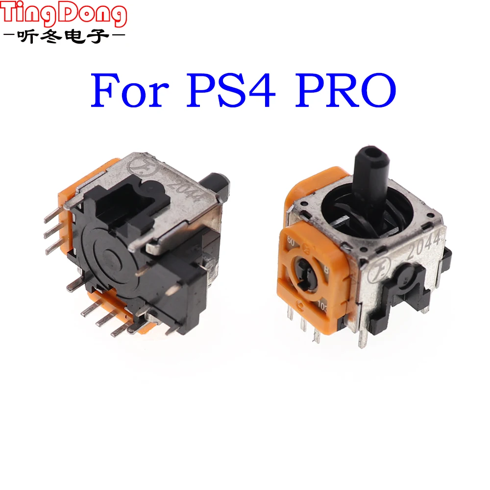 

2x For PS5 playstaion 5 Dualshock 4 PS4 PRO Slim Controller 3pin 3d Rocker Joystick Axis Analog Sensor Repair Parts Accessories