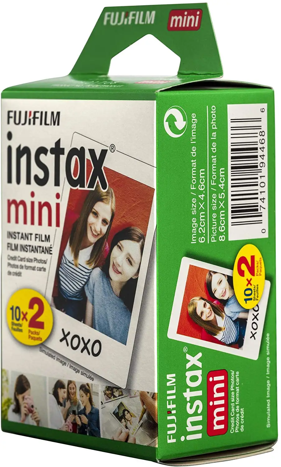 Белая бумага для мгновенной печати Fujifilm instax mini фотобумага Instax MINI 9 20 100 листов